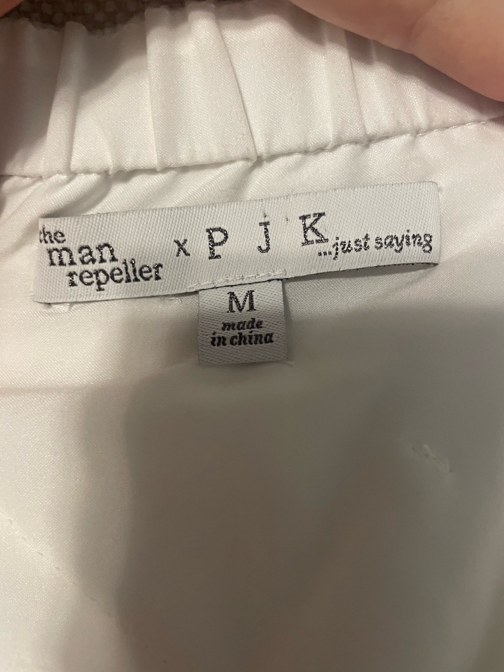 The Man Repeller x PJK White One Shoulder Ruffle Mini Dress Medium - Picture 10 of 10